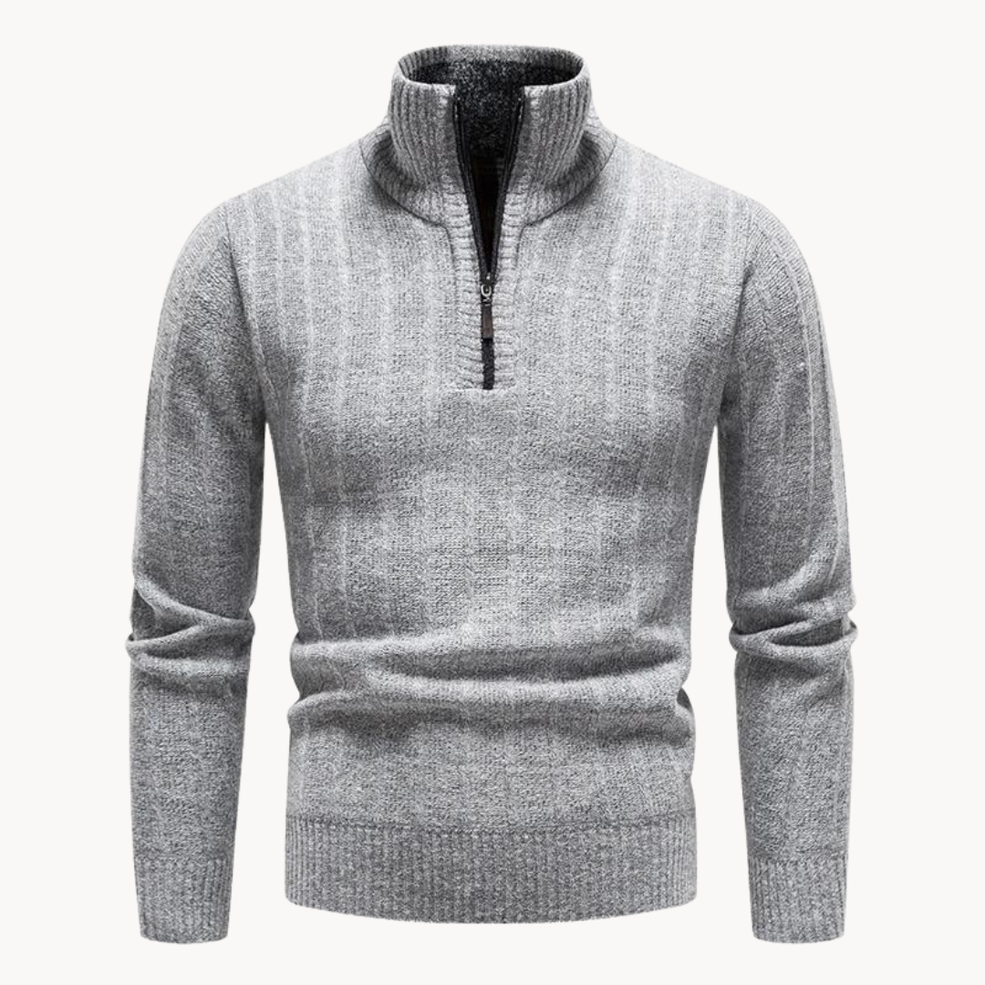Freddie Quarter Zip Sweater | Kyven
