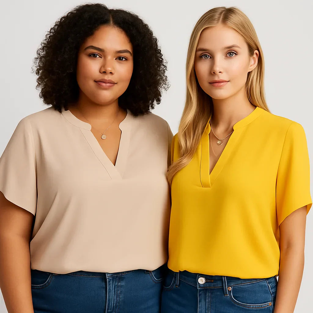 Blouse with Wide Sleeves Beth • Kyven
