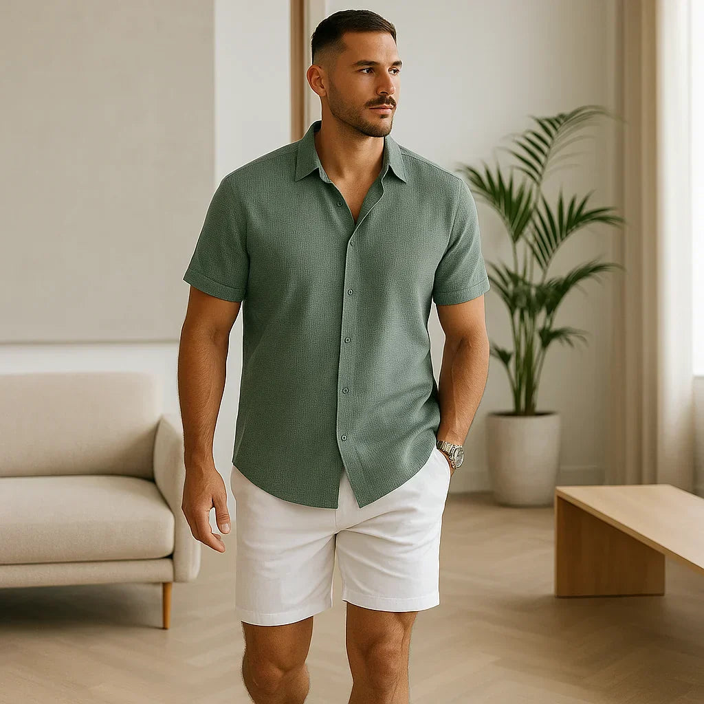 Pierre Linen Shirt • Kyven