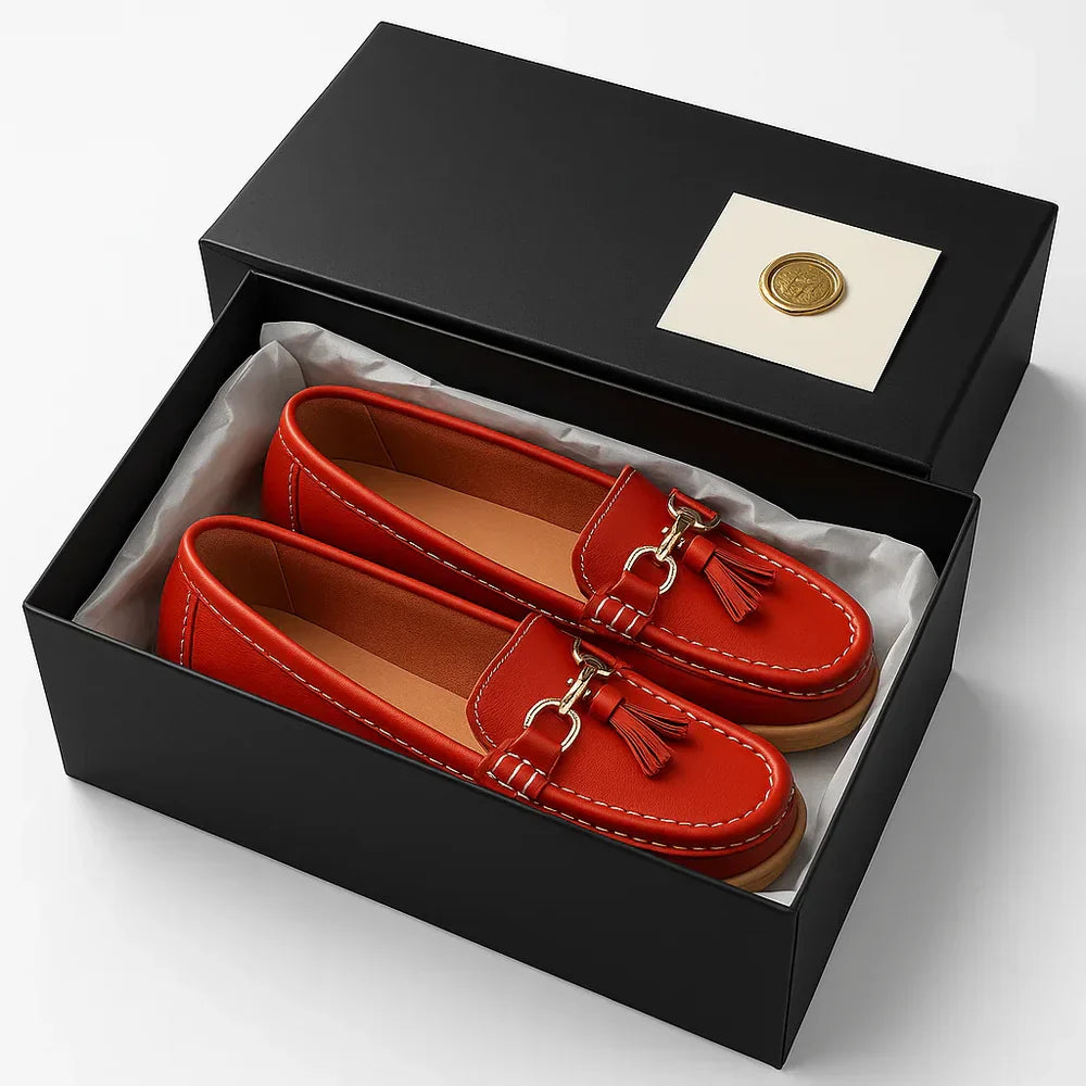 Orthopedic Leather Moccasin • Kyven