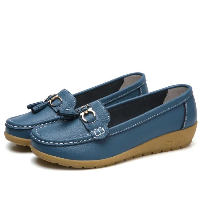 Orthopedic Leather Moccasin • Kyven