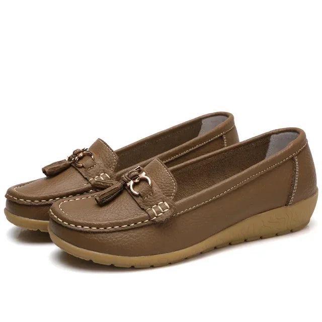 Orthopedic Leather Moccasin • Kyven
