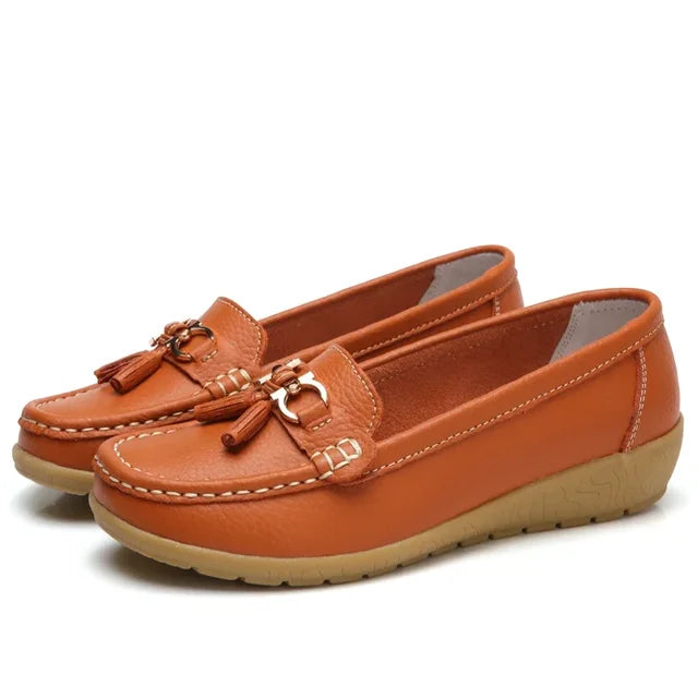 Orthopedic Leather Moccasin • Kyven