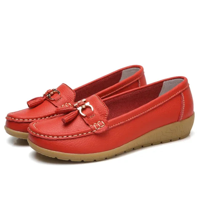 Orthopedic Leather Moccasin • Kyven