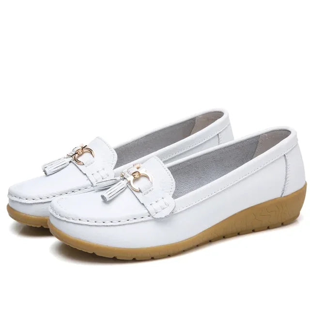Orthopedic Leather Moccasin • Kyven