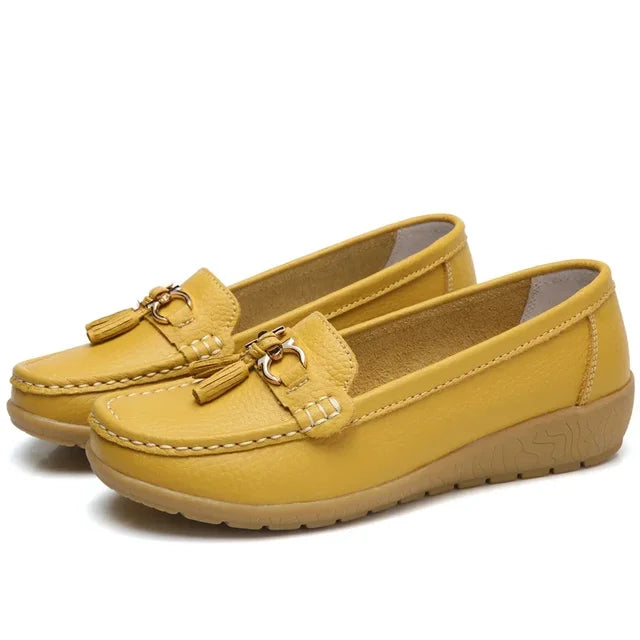 Orthopedic Leather Moccasin • Kyven
