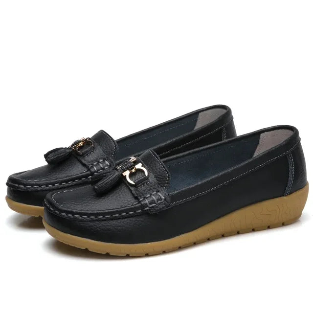 Orthopedic Leather Moccasin • Kyven
