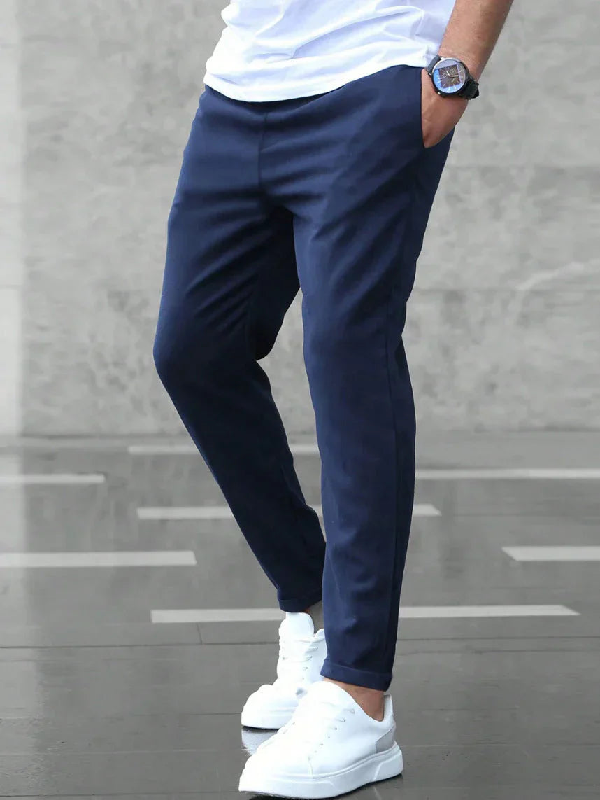 Slim-Fit Casual Pants for Modern Men – Jonas • Kyven