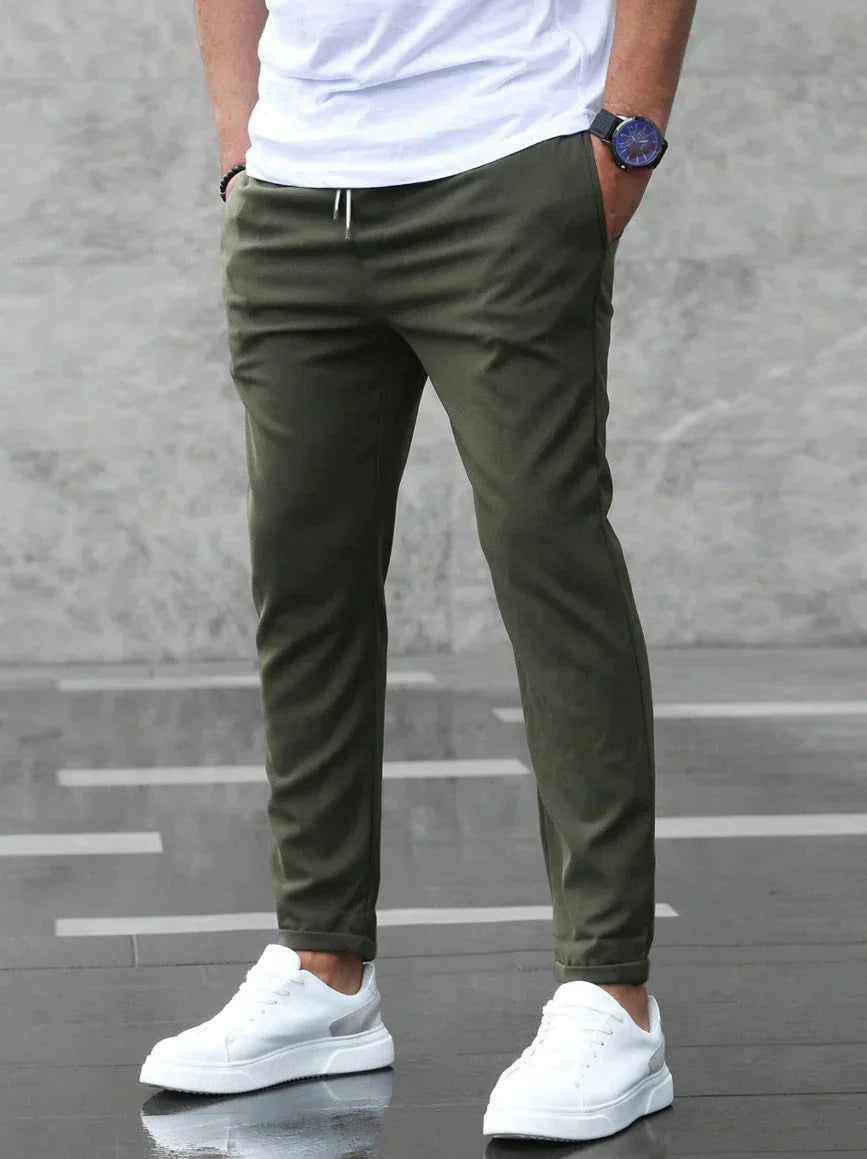 Slim-Fit Casual Pants for Modern Men – Jonas • Kyven