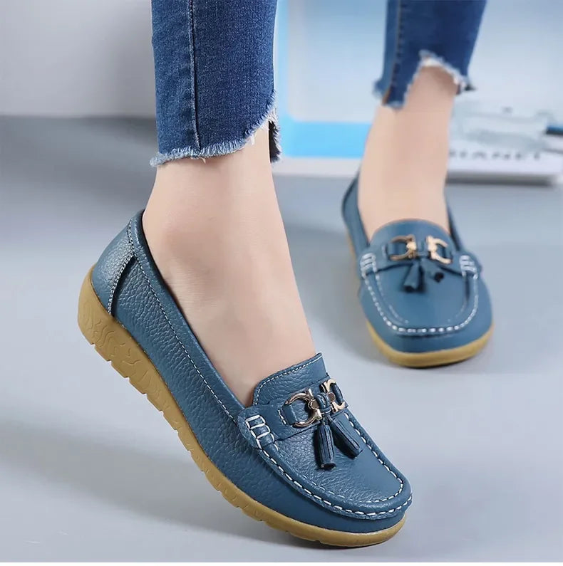 Orthopedic Leather Moccasin • Kyven