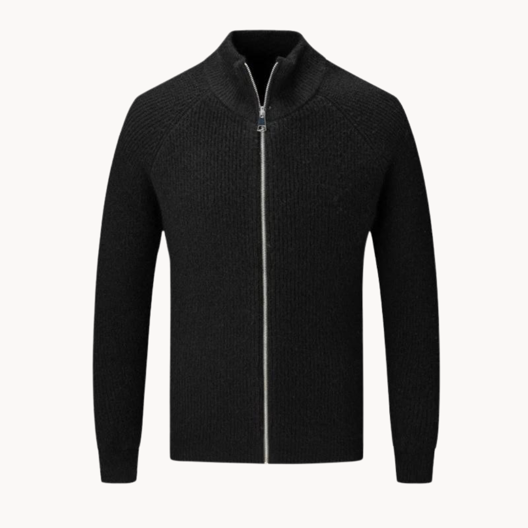 Colton Cashmere Zip Sweater | Kyven