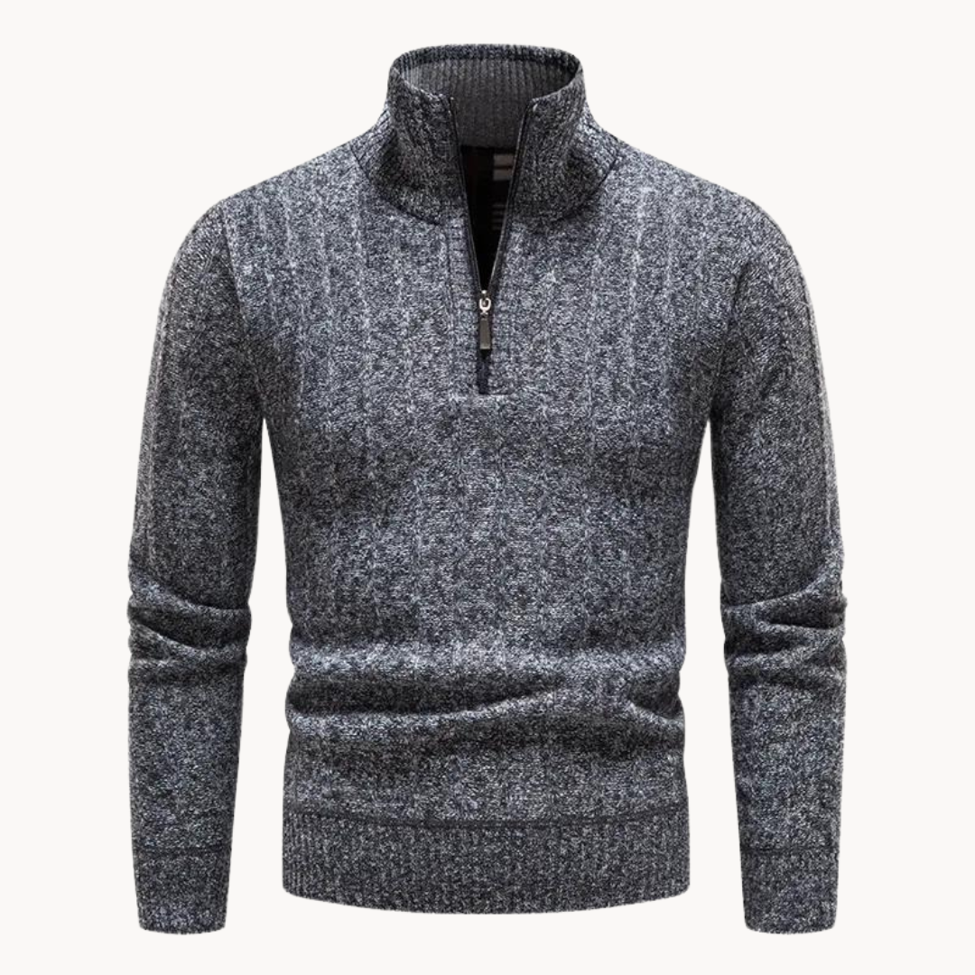 Freddie Quarter Zip Sweater | Kyven