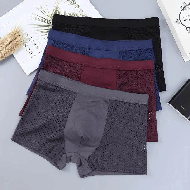 (BUY 2 GET 5) Bamboo Fiber Boxer Shorts