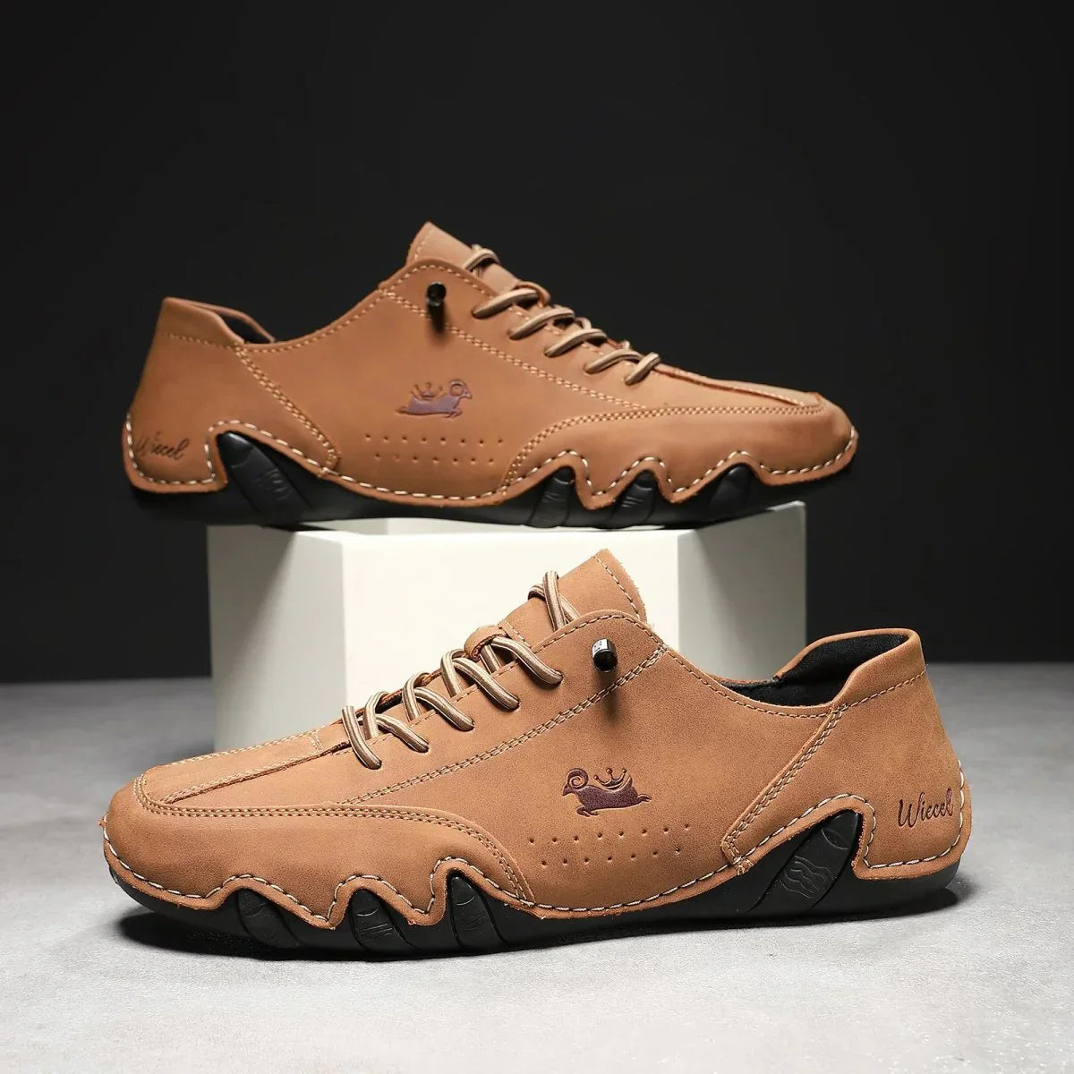 Wiecel • Ultra-Comfortable Leather Barefoot Shoes