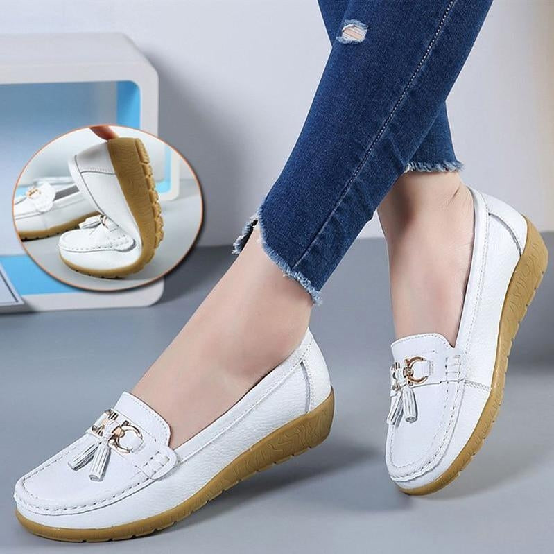 Orthopedic Leather Moccasin • Kyven